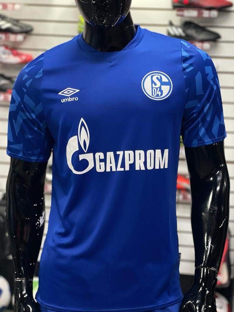 UMBRO Acceso Jersey Schalke 04 Local 19/20 Azul Jersey Schalke 04 Local 19/20