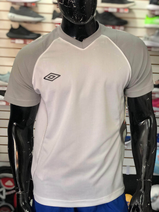 UMBRO Acceso S Playera Umbro Blanco/Gris Trainning 7500000000000 50 768