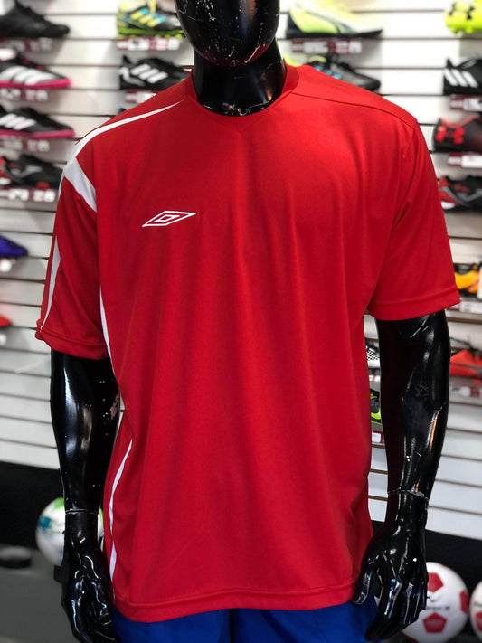 UMBRO Acceso XL Jersey Entrenamiento Umbro Roja Cruz en brazo 7504010030116 10 238