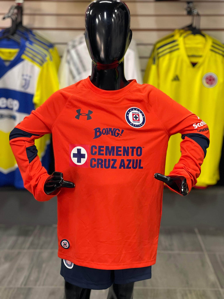 Under Armour Jersey M Infantil Jersey Cruz Azul Kids Manga larga Jersey Cruz Azul Kids Manga larga 889819099852 1275143 860