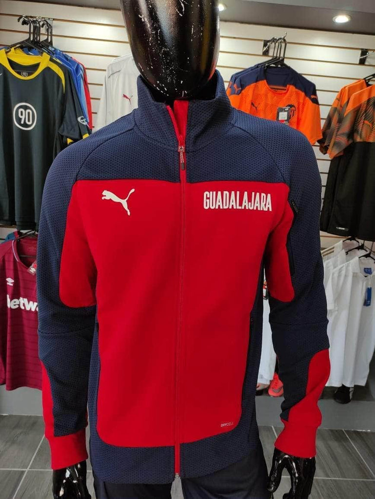 Puma Sudadera Sudadera Puma Chivas EvoStripe | Soccer Sport Mx | Tienda Deportiva