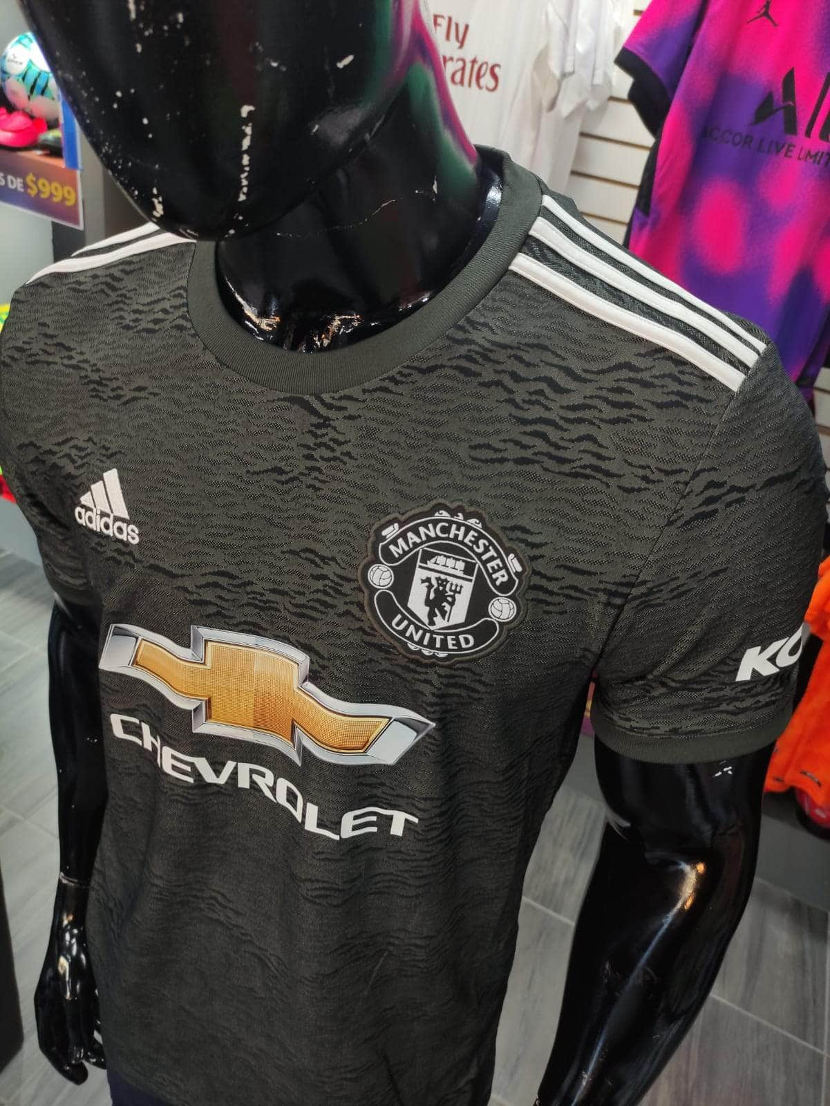 Adidas JERSEY JERSEY  ADIDAS VISITANTE MANCHESTER UNITED 20-21