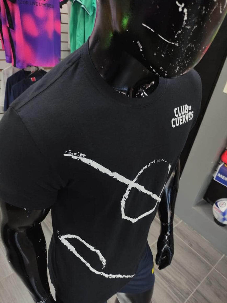 Playera Club de Cuervos Negra