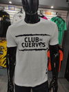 Charly Playera Playera Club de cuervos Charly Blanca