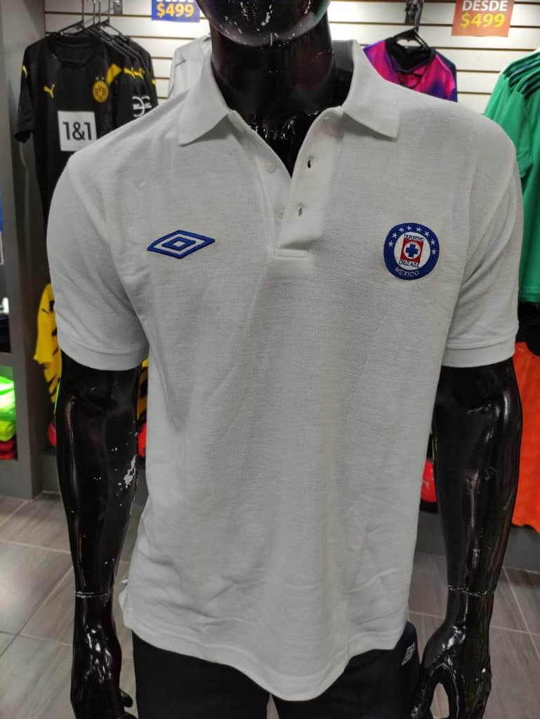 generica Camisa Polo Camisa Polo Cruz Azul Umbro Blanca