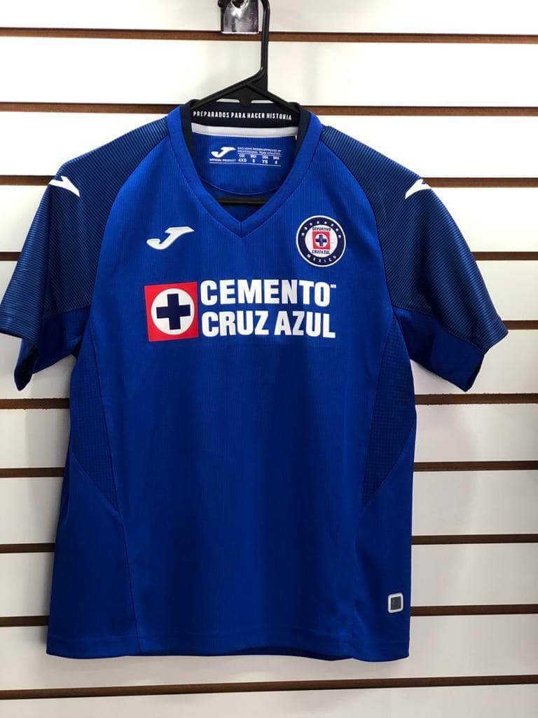 Uniforme Playera Joma Cruz Azul Campeón 2021 Azul 2020 Joma