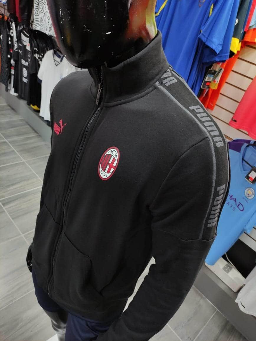 Puma Sudadera Sudadera AC Milan Puma Negra | Soccer Sport Mx | Tienda Deportiva