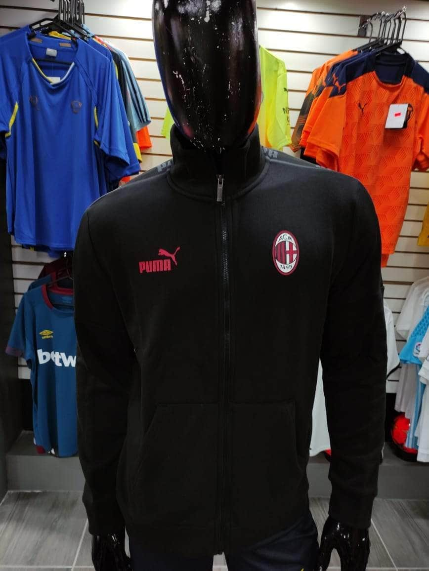 Puma Sudadera Sudadera AC Milan Puma Negra | Soccer Sport Mx | Tienda Deportiva