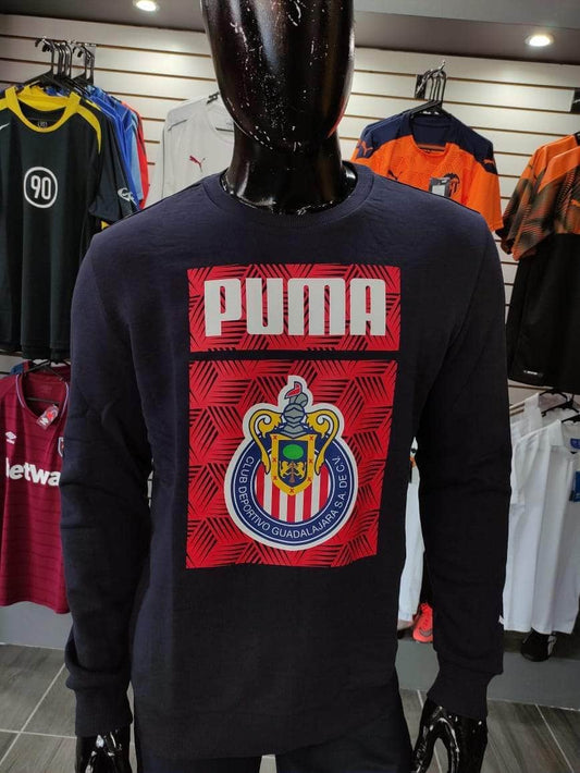 Puma Sudadera Sudadera Puma Chivas Core | Soccer Sport Mx | Tienda Deportiva